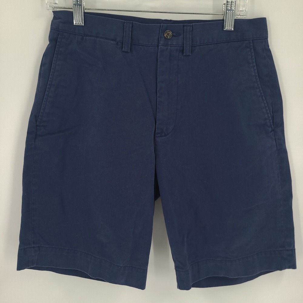 Polo Ralph Lauren Shorts Mens 29 Navy Blue Classic Fit Chino